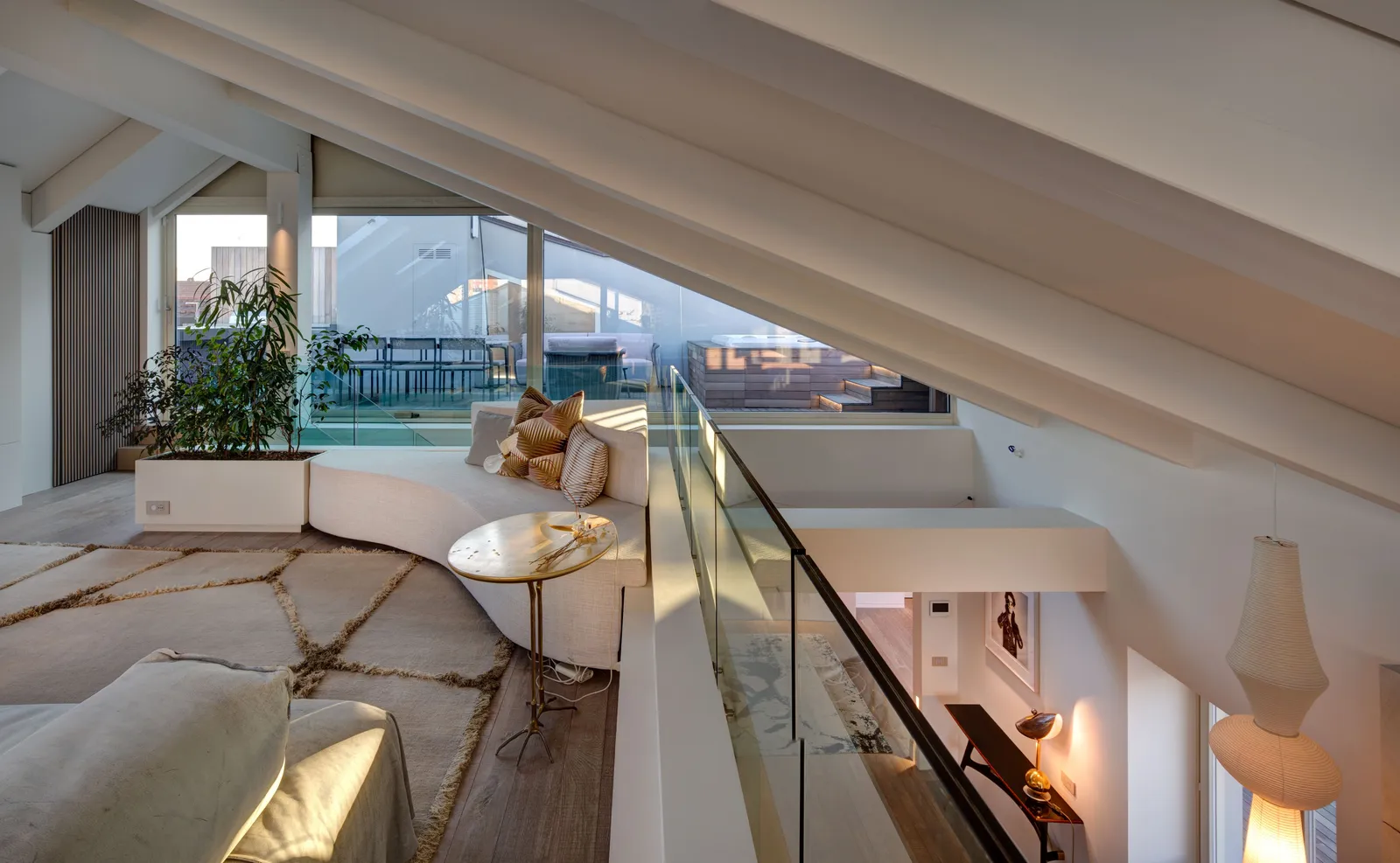 Giorgia Mirabella's Unique_in The Number 6, a luxury penthouse interior design project, appears in AD Italia.